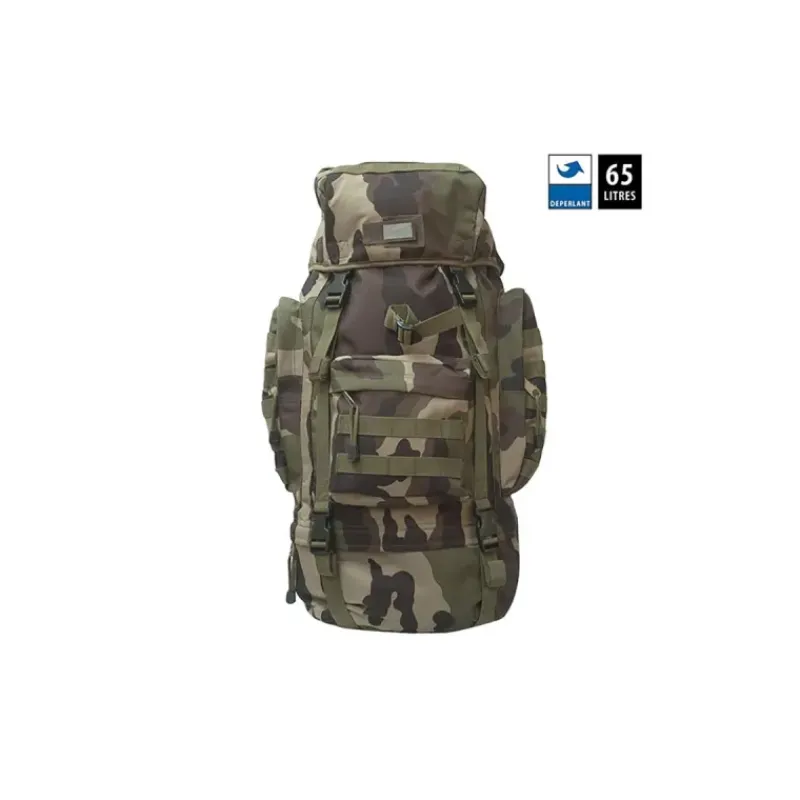 Sac à dos militaire tactique 65L - Camouflage Ripstop PVC* Online