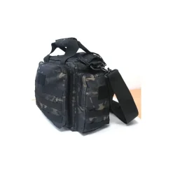 Sacoche Militaire Black Camo - Polyester 600D Résistant* Sale