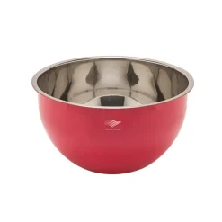 Saladiers acier inoxydable multicolores avec couvercles x3*Pradel France Best