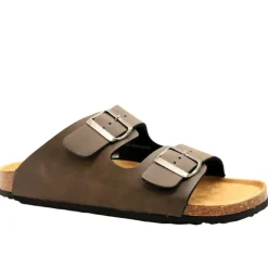 Sandales Tristan double brides réglables marron 40 à 45* Sale