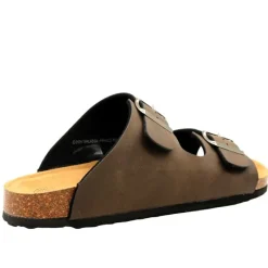 Sandales Tristan double brides réglables marron 40 à 45* Sale