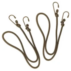 Sandows Expédition 6 mm 75 cm lot de 2 élastiques polyéthylène crochets acier*A10 Equipment Outlet