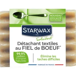 Savon détachant fiel de bœuf textile 100g*Starwax Online