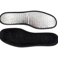 Semelles isolante polaire polyester aluminium noire 35/36 à 45/46* Clearance