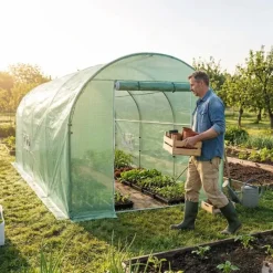 Serre de jardin 12 m² - Structure jardinage extérieur* Discount