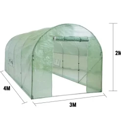 Serre de jardin 12 m² - Structure jardinage extérieur* Discount