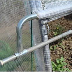 Serre de jardin avec aérations Largeur 5 m*Les Serres Tonneau Sale