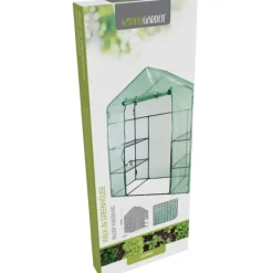 Serre de jardin avec étagères 143 x 73 x 195 cm* Outlet