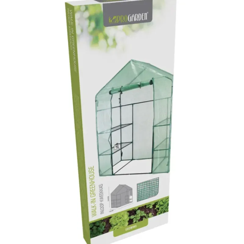 Serre de jardin avec étagères 143 x 73 x 195 cm* Outlet