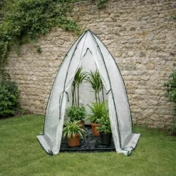 Serre d'hivernage dôme transparente protection plantes hiver* Sale