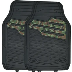 Set de 2 Tapis de Sol Avant anti glisse PVC recyclé Camo 67x45cm* Online