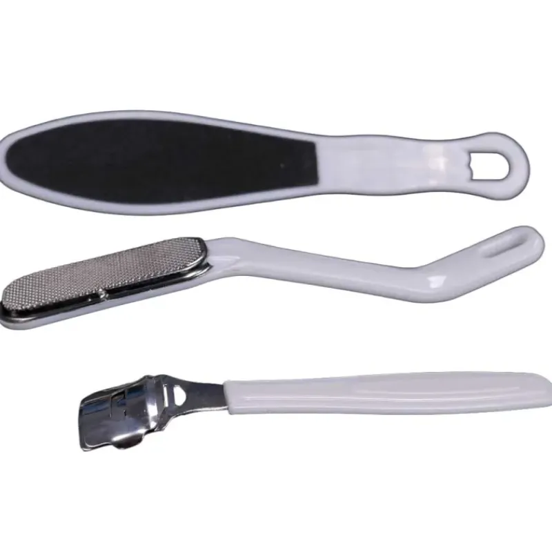 Set pédicure 3 pièces - Kit manucure complet soins pieds* Sale