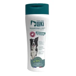 Shampoing 2 en 1 anti-odeurs pour chiens 300ml*Mon ami Luki New