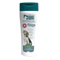 Shampoing 2en1 apaisant anti-démangeaisons chien 300ml*Mon ami Luki Discount