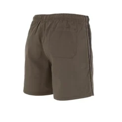 Short Flottant Kaki-Noir 100% Coton 3 Poches Taille Élastique*Bartavel Online