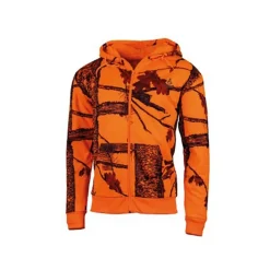 Sweat à capuche enfant fluo zippé polaire*Treeland Outlet