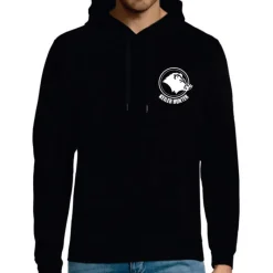 Sweat noir capuche coton logo 2*Keiler Hunter Sale