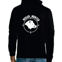 Sweat noir logo 1*Keiler Hunter Best