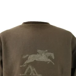 Sweat marron S105 – Confort et résistance outdoor*Euro Hunt