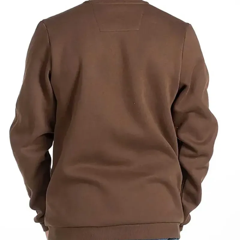 Sweat-Shirt Homme Redstone Crew Neck Marron - ®*WINCHESTER New