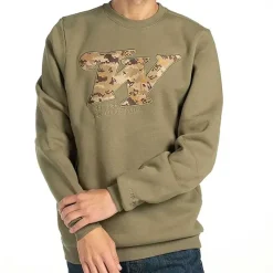 Sweat-Shirt Homme Redstone Crew Neck Kaki - ®*WINCHESTER