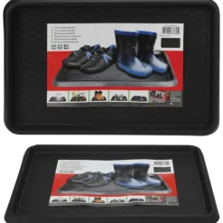 Tapis flexible polyvalent 60x40cm noir chaussures maison voiture* New