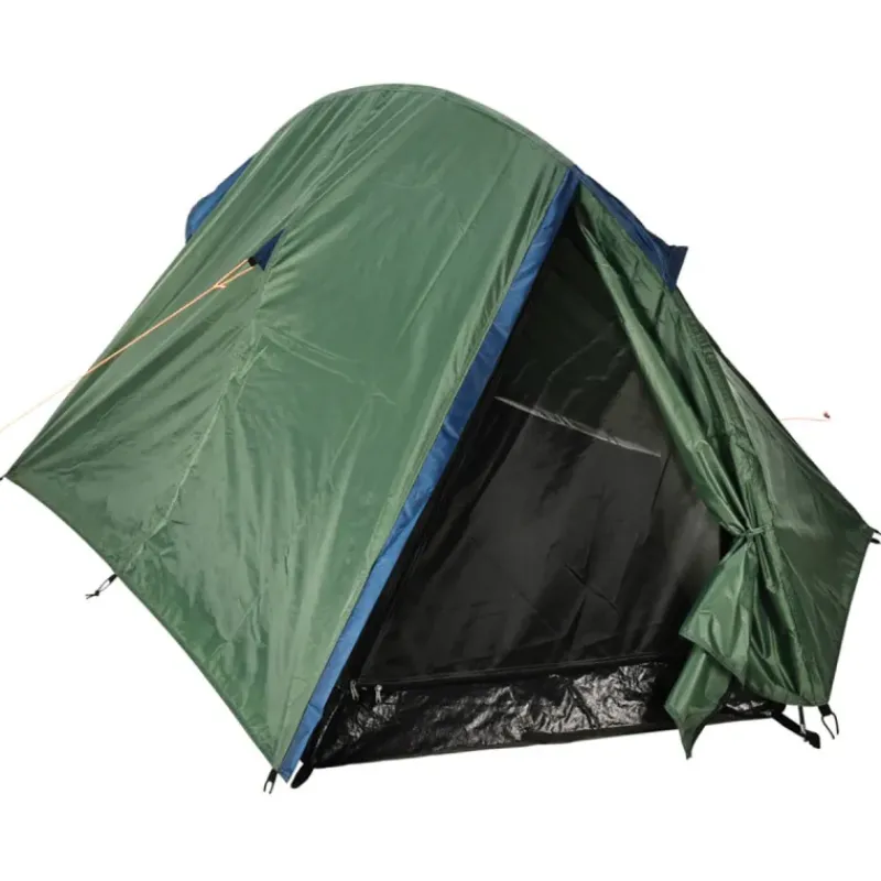 Tente 2 personnes ultra-légère 160x270x110 cm - Vert foncé*