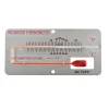Thermomètre sur panneau aluminium -*Olba New
