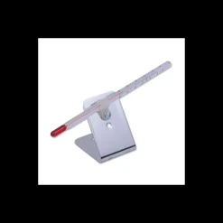 Thermomètre tube rouge avec support -*Olba Outlet