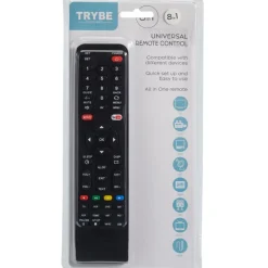 Télécommande universelle 8 fonctions - Noire* Sale