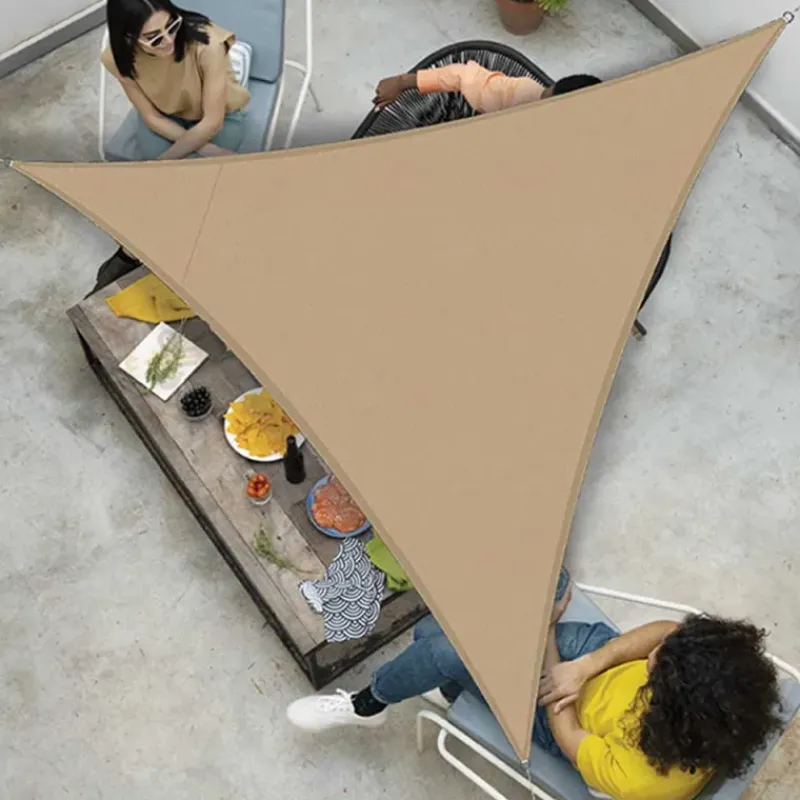 Toile d'ombrage triangulaire Taupe 3 x 3 x 3 m* Discount