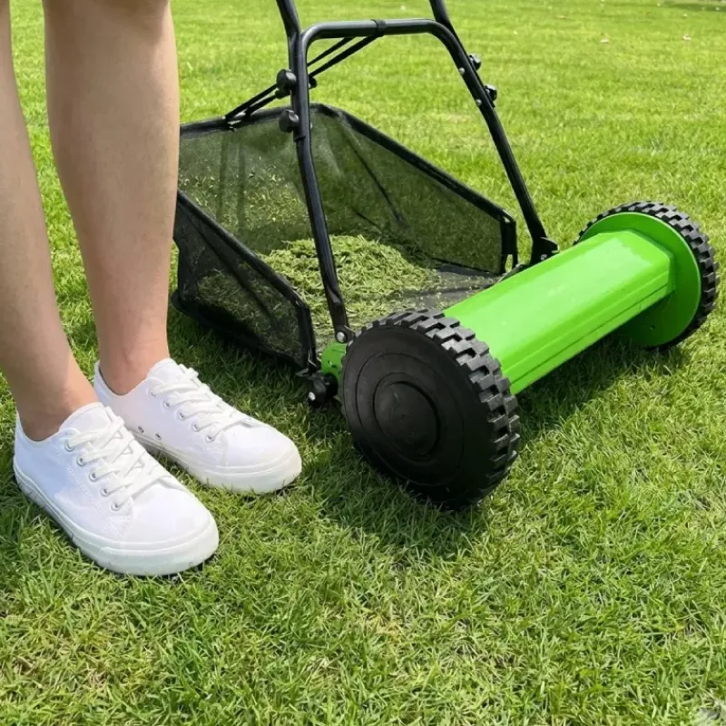 Tondeuse à main hélicoïdale 40cm bac 18L coupe 15-43mm* Hot