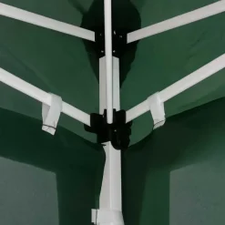 Tonnelle pliante 3x3 m en acier vert avec parois latérales* Online