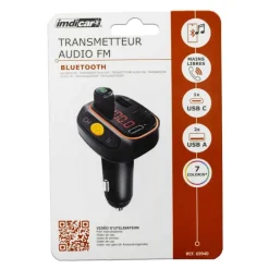 Transmetteur FM Bluetooth Auto USB Appels Musique Smartphone* Discount