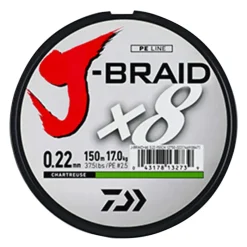 Tresse X8 Chartreuse Daiwa 8 brins ultra-résistante carnassiers*Daïwa Clearance