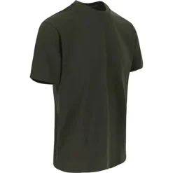 T-shirt manches courtes ® Homme - Col rond - Kaki - 100% coton 190 g/m²*Herock Outlet