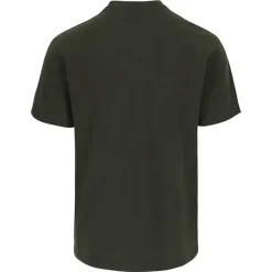 T-shirt manches courtes ® Homme - Col rond - Kaki - 100% coton 190 g/m²*Herock Outlet