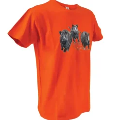 T-shirt orange sangliers ®*Bartavel Outlet