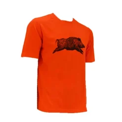 T-Shirt sanglier orange*Treeland Sale
