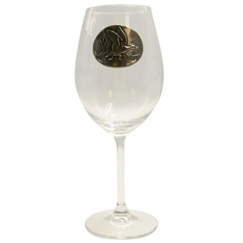 Verres à vin 360 ml décor étain relief de gibiers 6 pièces* Sale