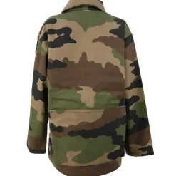 Veste chasse fermeture glissière coton polyester camo 6 à 16 ans* Outlet