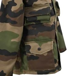 Veste chasse fermeture glissière coton polyester camo 6 à 16 ans* Outlet