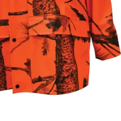 Veste de pluie étanche camo orange blaze M à 4XL*Treeland Discount