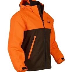 Veste enfant imperméable Ridge polyester orange vert 6 à 16 ans*Swedteam Outlet