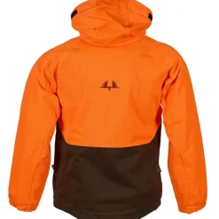 Veste enfant imperméable Ridge polyester orange vert 6 à 16 ans*Swedteam Outlet