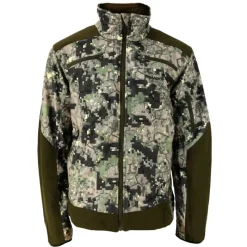 Veste mixte stretch nylon polyester camo digital vert S à 3XL*Somlys Clearance