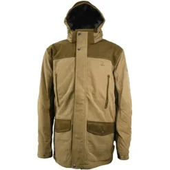 Veste Rambouillet imperméable polyester bicolore marron XL à 3XL*Percussion New