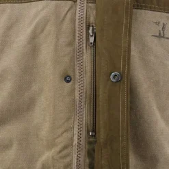 Veste Rambouillet imperméable polyester bicolore marron XL à 3XL*Percussion New