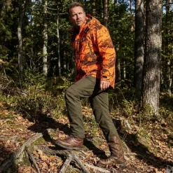 Veste Ridge isolante polyester camo orange S à 5XL*Swedteam Online