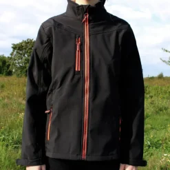 Veste softshell femme Alba 4 poches polyester noir XXS à 2XL*LMA Discount